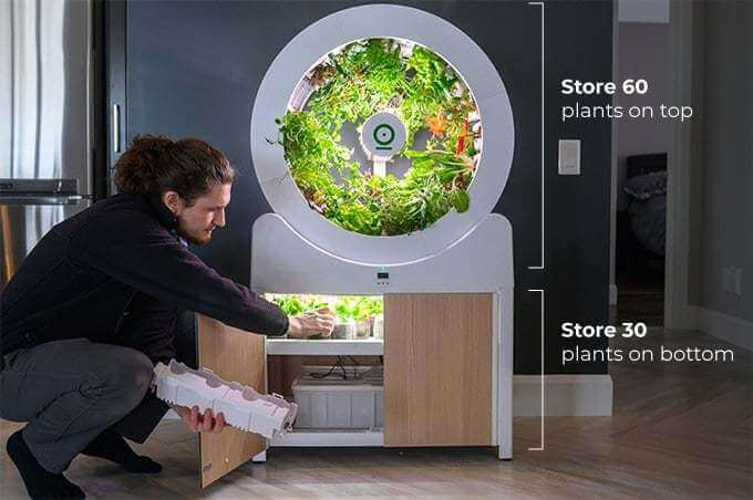 Evde sebze yetiştirme inovatif ürünlerinden OGarden Smart